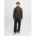 JACK & JONES Rayle Melange Ternet Overshirt - Peat