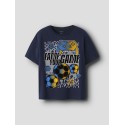 NAME IT KIDS Cola Fifae T-shirt - Navy Blazer