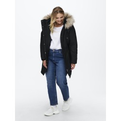 ONLY CARMAKOMA Irena Parka Jakke - Sort