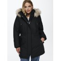 ONLY CARMAKOMA Irena Parka Jakke - Sort