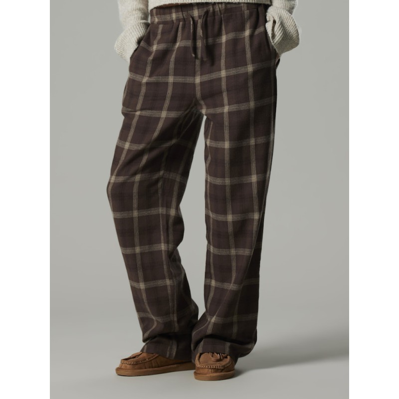 LMTD Hebes Natbukser - Black Coffee