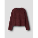 LMTD Roucle L/S Strik Sweater - Fig