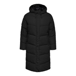 ONLY CARMAKOMA Maggi Lang Dynejakke - Sort