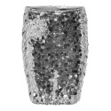 ONLY CARMAKOMA Cenna Kort Paillet Nederdel - Silver