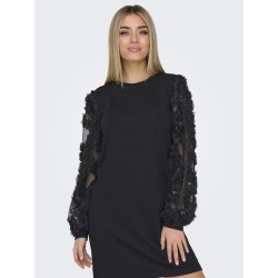 JDY Fairview Sweat Kjole - Sort