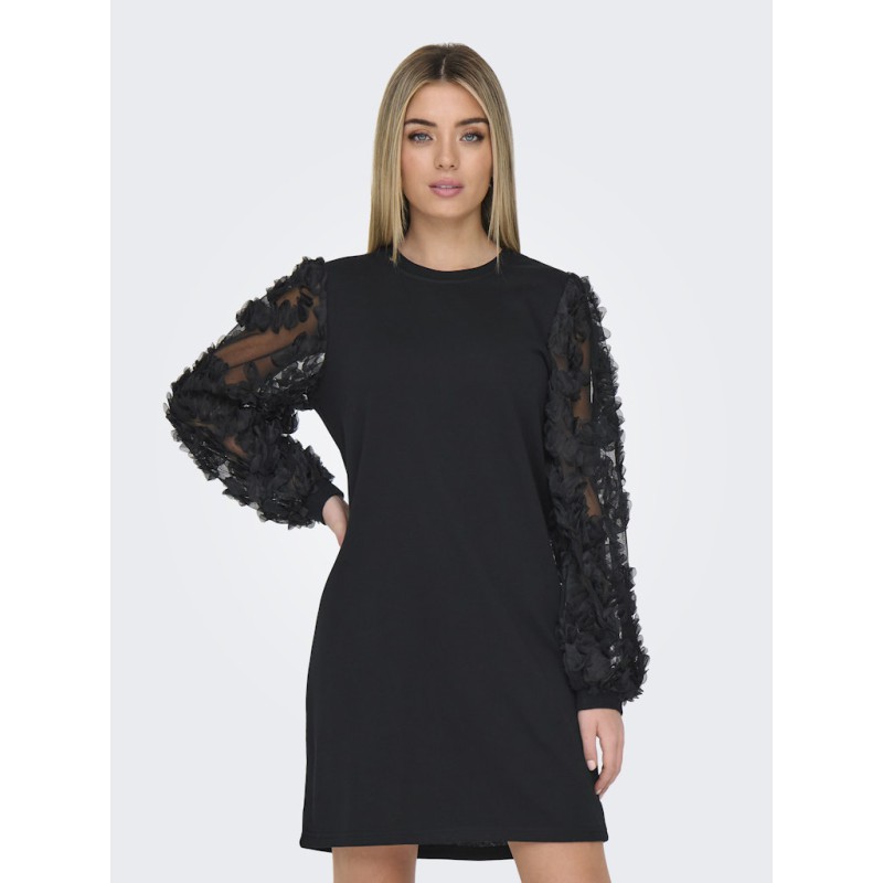 JDY Fairview Sweat Kjole - Sort