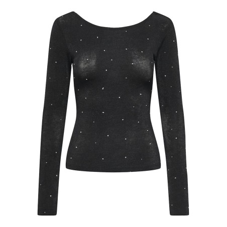 JDY Prime L/S Bluse - Sort