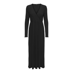 JDY Bowie L/S Lang Kjole - Sort