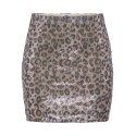 JDY Leona Paillet Mini Nederdel - Brown Rice / Leo