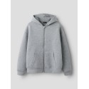 LMTD Halfa L/S Scuba Cardigan - Light Grey Melange