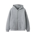 LMTD Halfa L/S Scuba Cardigan - Light Grey Melange