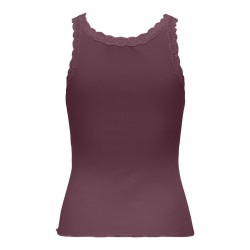 ONLY Sara Sharai Blonde Tanktop - Burgundy