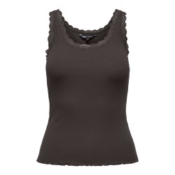 ONLY Sara Sharai Blonde Tanktop - Chocolate Torte