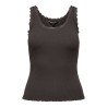 ONLY Sara Sharai Blonde Tanktop - Chocolate Torte