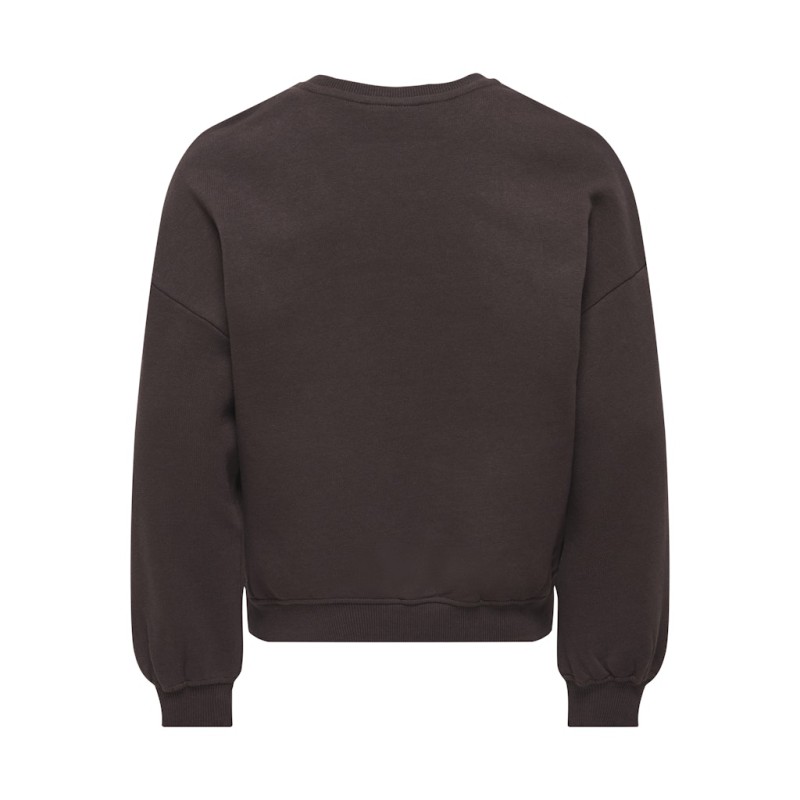 KIDS ONLY Kiki L/S Sweatshirt - Black Coffee