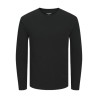JACK&JONES Basic tee L/S O-Neck - Sort
