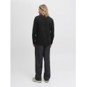 JACK&JONES Basic tee L/S O-Neck - Sort