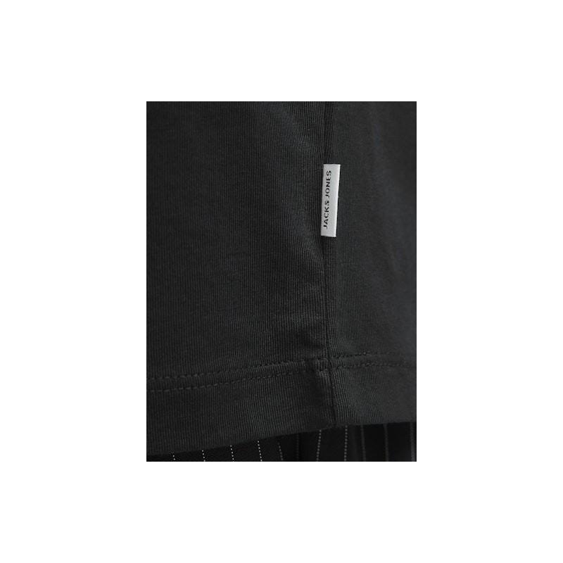 JACK&JONES Basic tee L/S O-Neck - Sort