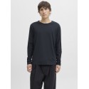 JACK&JONES Basic Tee L/S O-neck - Navy Blazer