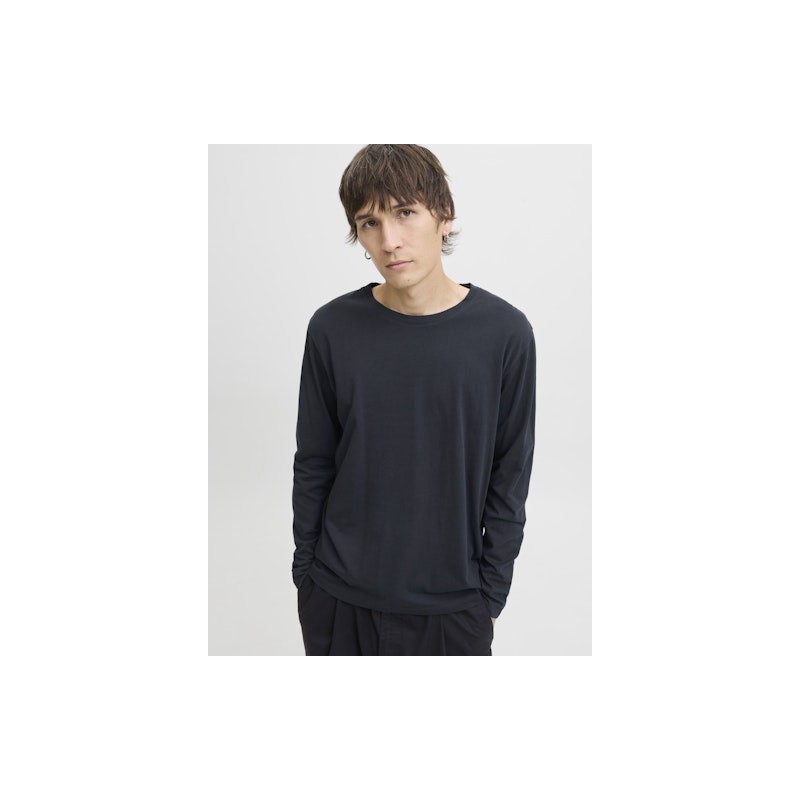 JACK&JONES Basic Tee L/S O-neck - Navy Blazer