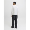 JACK&JONES Basic Tee L/S O-Neck - Hvid