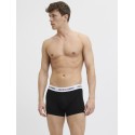 JACK & JONES PLUS Corp Old Logo 7-Pak Boxershorts - Sort