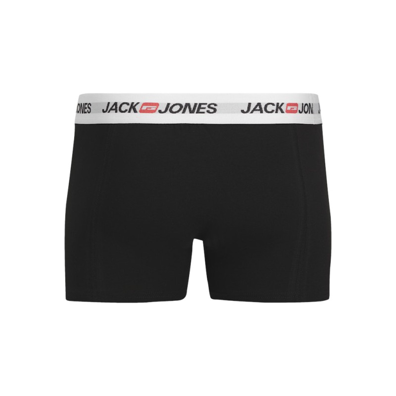 JACK & JONES PLUS Corp Old Logo 7-Pak Boxershorts - Sort