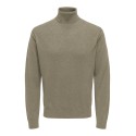 ONLY & SONS Loui Strik Pullover - Desert Taupe