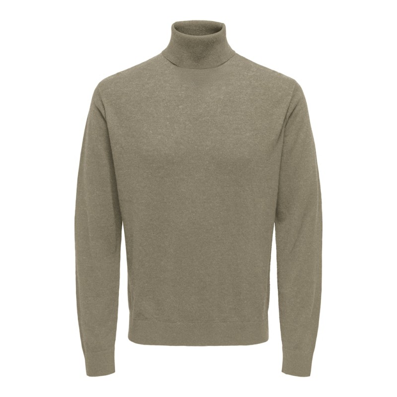 ONLY & SONS Loui Strik Pullover - Desert Taupe