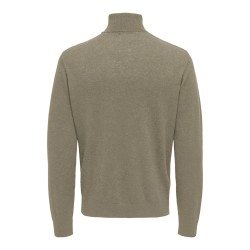 ONLY & SONS Loui Strik Pullover - Desert Taupe