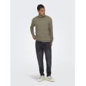 ONLY & SONS Loui Strik Pullover - Desert Taupe