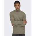ONLY & SONS Loui Strik Pullover - Desert Taupe
