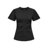 ONLY Marie Ruching T-shirt - Sort