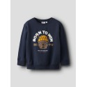 NAME IT MINI Riguna L/S Bluse - Navy Blazer