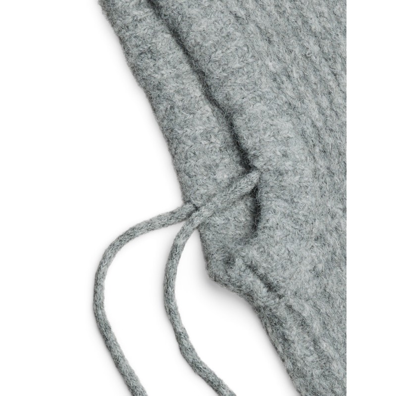 PIECES Nambi Balaclava - Light Grey Melange