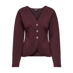 ONLY CARMAKOMA Naomi L/S Cardigan - Decadent Chocolate
