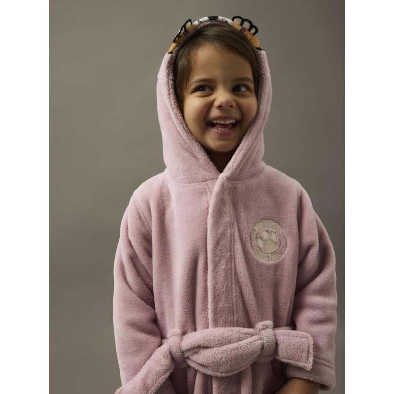 NAME IT MINI Nasina Paw Badekåbe - Keepsake Lilac