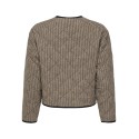 JDY Mery L/S Quiltet Jakke - Toasted Coconut