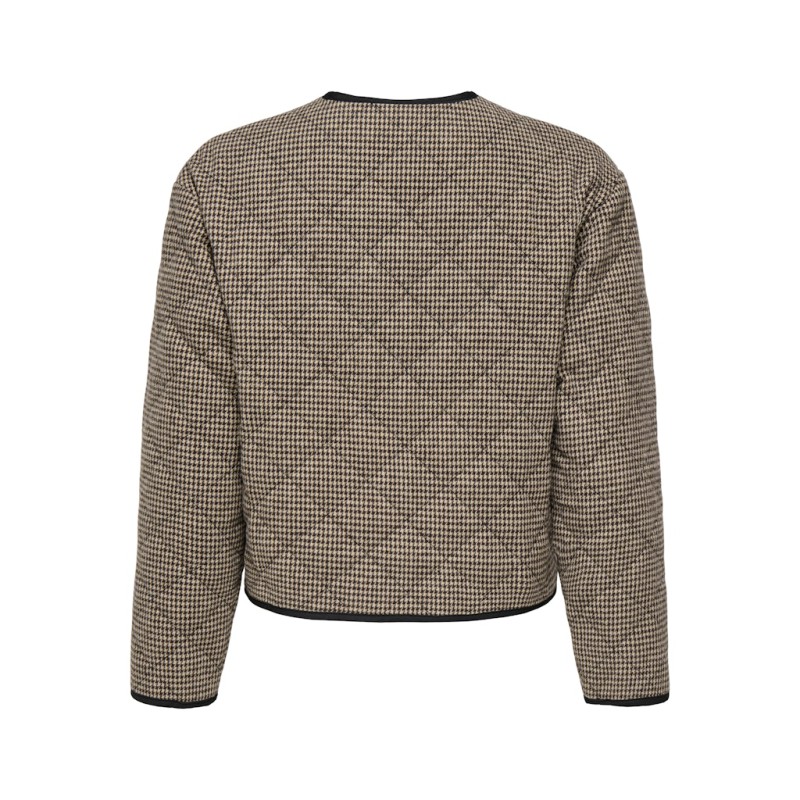 JDY Mery L/S Quiltet Jakke - Toasted Coconut