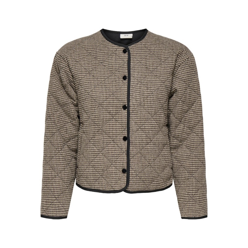 JDY Mery L/S Quiltet Jakke - Toasted Coconut