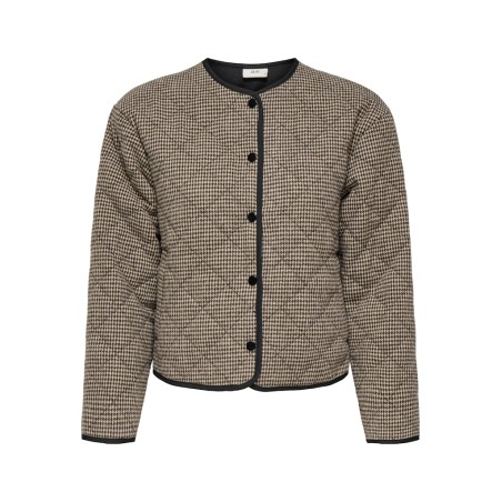 JDY Mery L/S Quiltet Jakke - Toasted Coconut