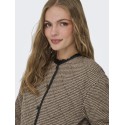 JDY Mery L/S Quiltet Jakke - Toasted Coconut