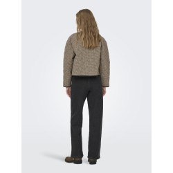 JDY Mery L/S Quiltet Jakke - Toasted Coconut