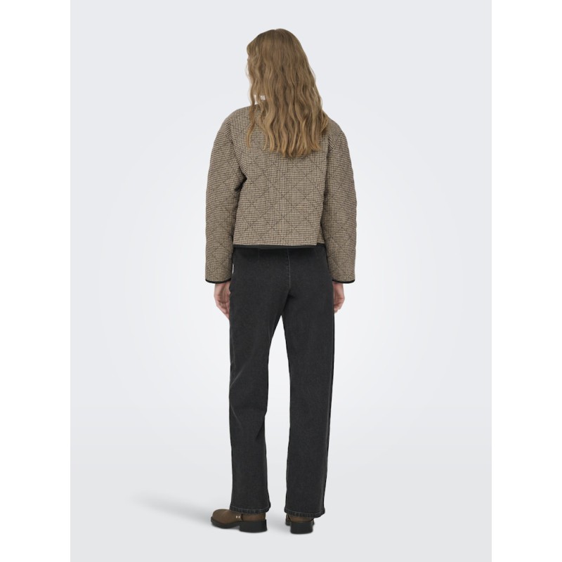 JDY Mery L/S Quiltet Jakke - Toasted Coconut