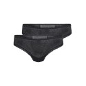 ONLY Delicate 2-Pak Blonde Trusser - Sort