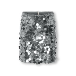 KIDS ONLY Jadel Paillet Nederdel - Silver