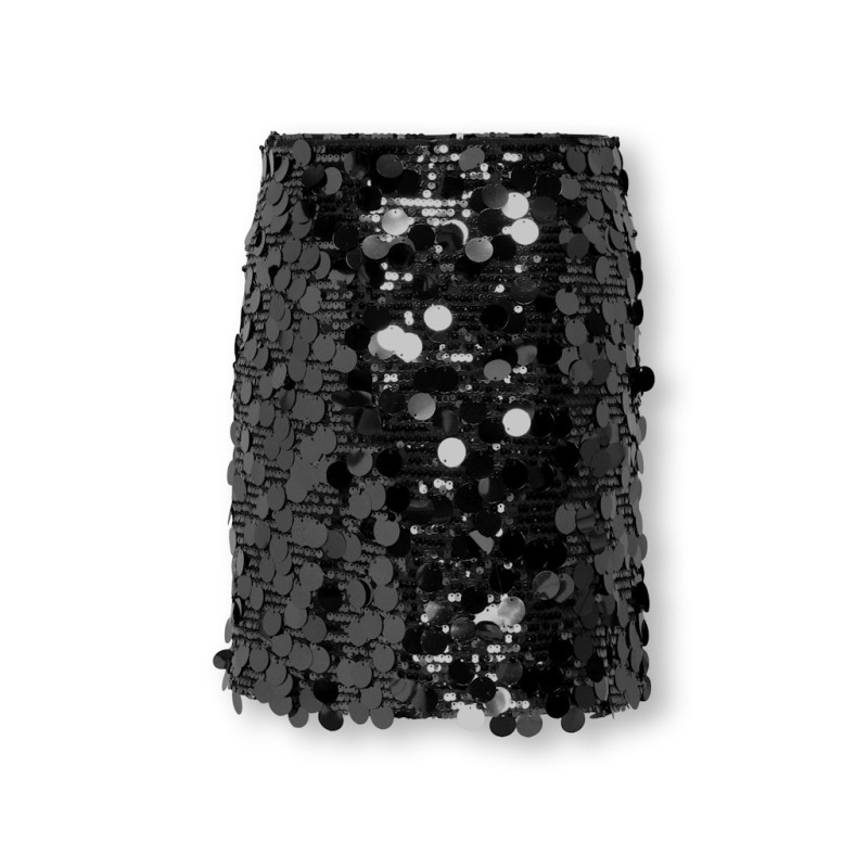 KIDS ONLY Jadel Paillet Nederdel - Sort