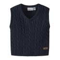 NAME IT BABY Roman Strik Slipover - Navy Blazer