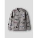 NAME IT MINI Reiner L/S Sweat Trøje - Grey Melange