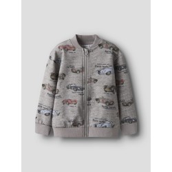 NAME IT MINI Reiner L/S Sweat Trøje - Grey Melange